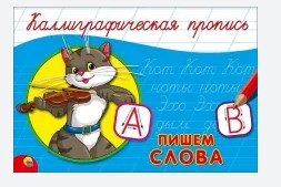 Каллиграфическая пропись А5 Проф-пресс 'Пишем слова', 16 стр., 4162