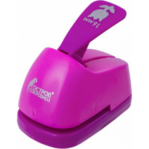 Дырокол фигурный , Остров сокровищ ,"Тюльпан", d-16 мм, 227158