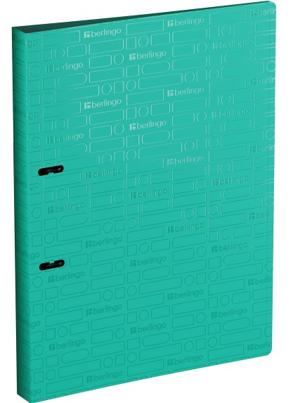 Папка на 2 кольцах Berlingo 'Your Way', А4, 24мм, 600 мкм, мятная, D-кольца, RB4_2D893