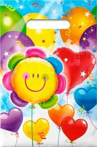 Пакет ПЭ с вырубной неусиленной ручкой 20х30см (30) (Семицветик), ВНР58862