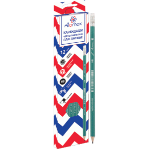 Карандаш чернографитный "Attomex", HB , диаметр грифеля 2,5 мм, 5032601