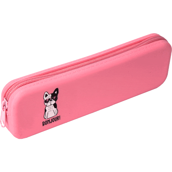 Пенал односекционный 'deVENTE. Как будто я специально лучше всех!' розовый пластик. уп 7025243