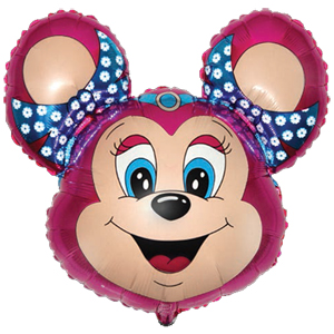 Шар фольга Flexmetal  (30'';76 см) Фигура, Бабси-Маус, Синий 901585