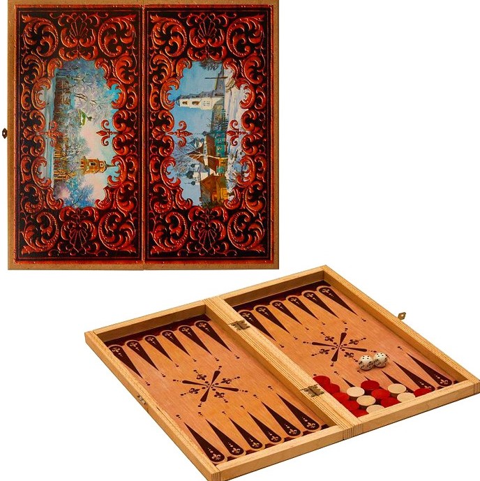 Игра 'НАРДЫ. РУСЬ', (длинные, короткие), 4607155194071