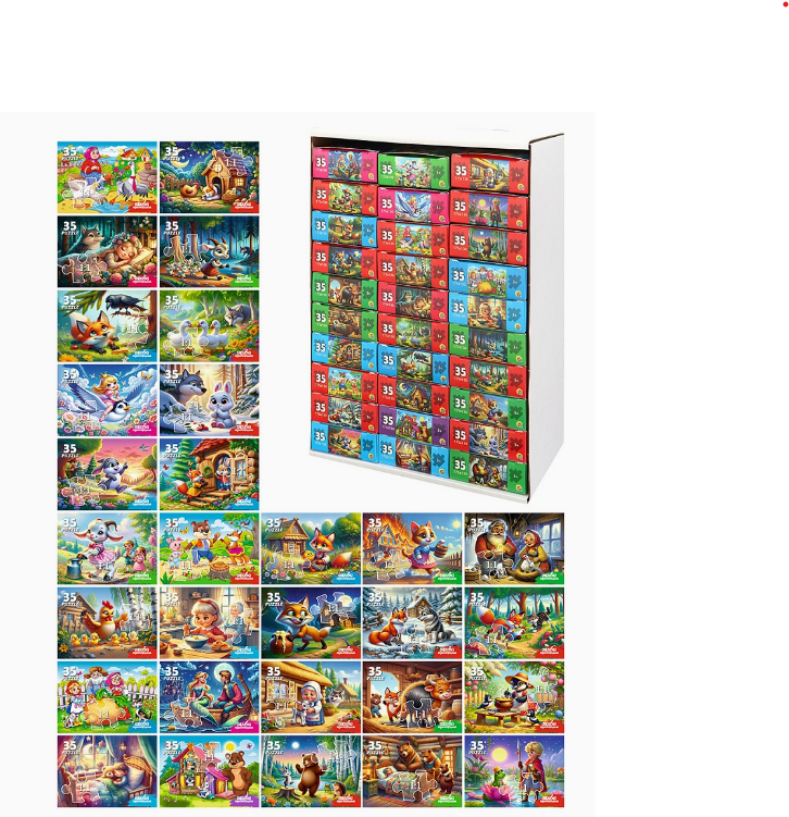 ПАЗЛЫ 35 элементов СКАЗКИ №3, П35-3493