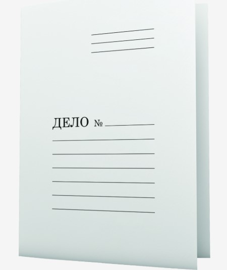 Папка Дело 'deVENTE', А4, картонная мелованная белая (320 г;м2), 3077405