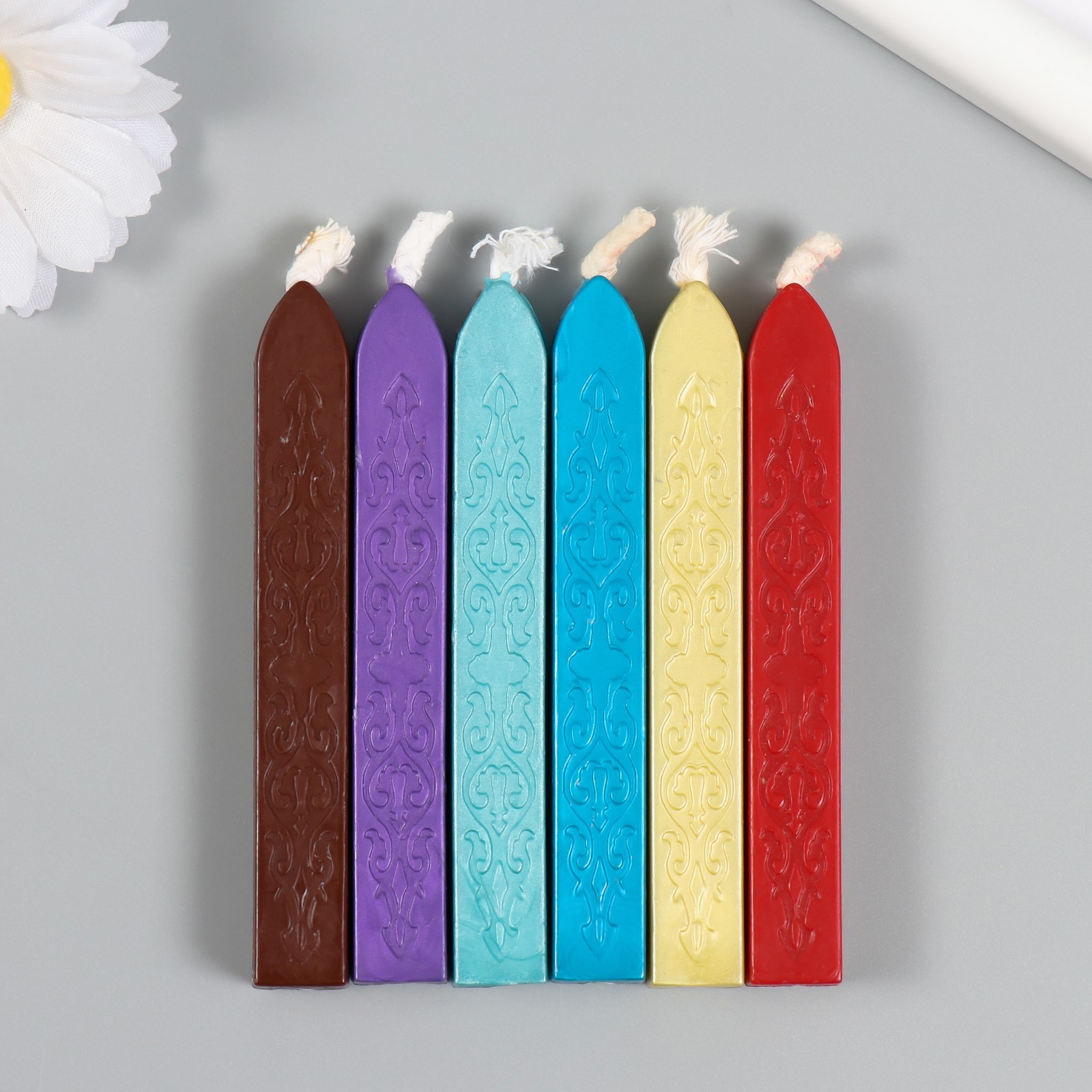 Сургуч для печати с фитилем, Разноцветные, 7423915