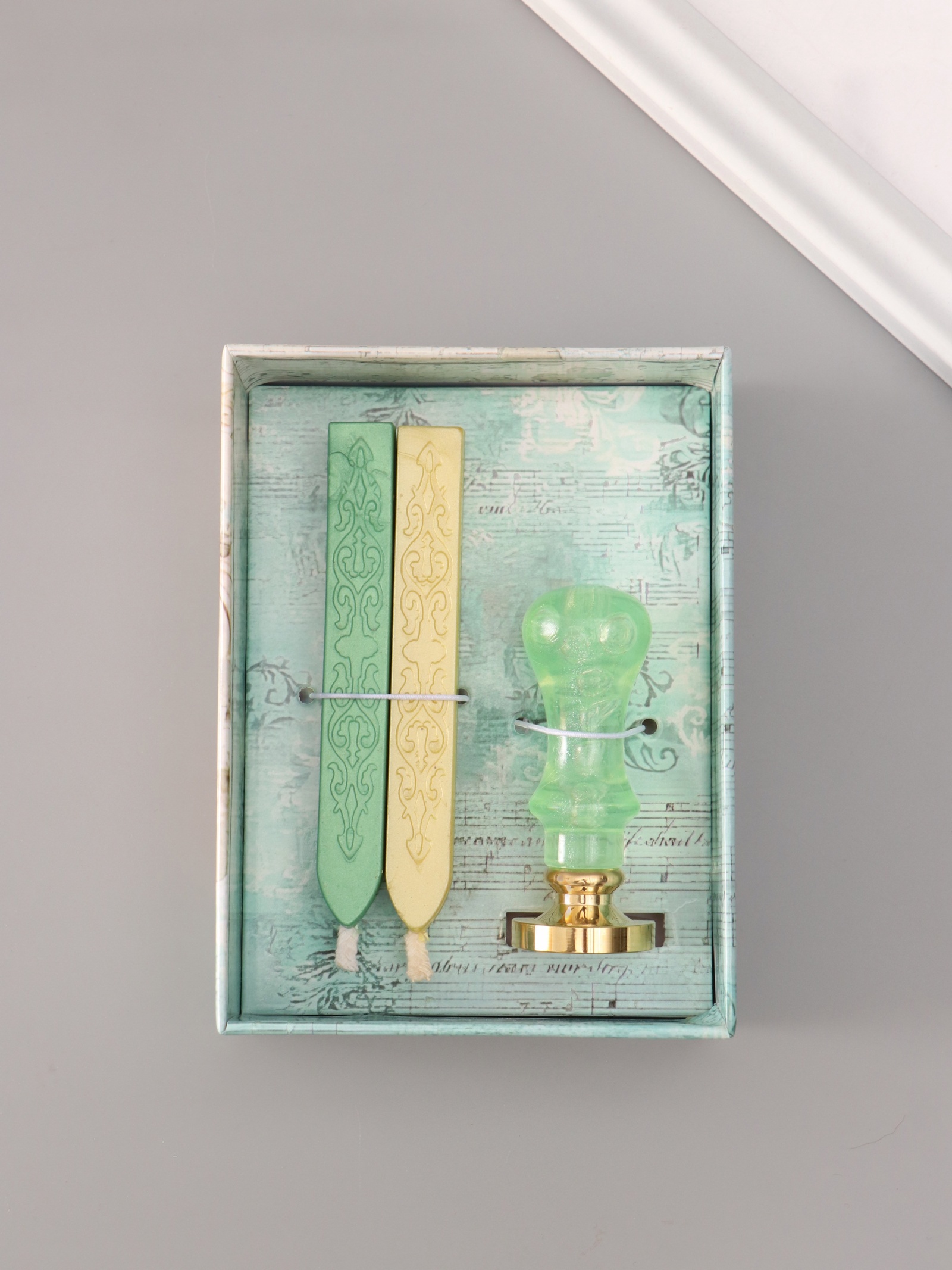 Сургучный набор Растительный венок, х12,5х10х3,6 см, 10637128