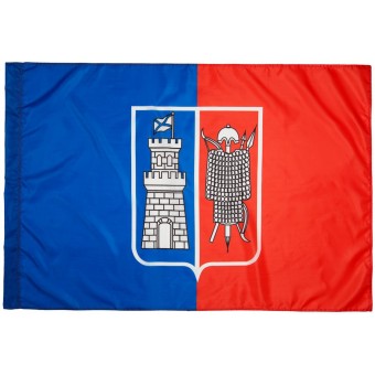 Флаг Ростов-на-Дону 900х1550 мм