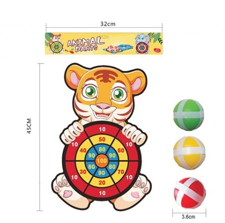 Дартс с липучками, мячики в пак. в кор,B2386785