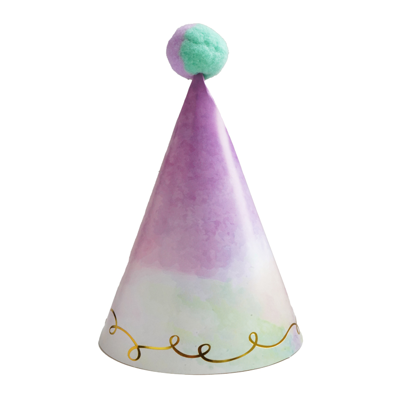 Колпак с помпоном 'Разноцветный градиент', 20145-KT