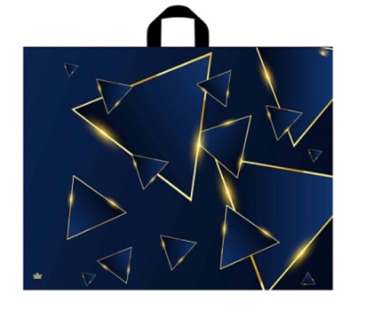 Пакет ПЭ с петлевой ручкой 70х55+6см (70) (Свечение), ПТЛ61251