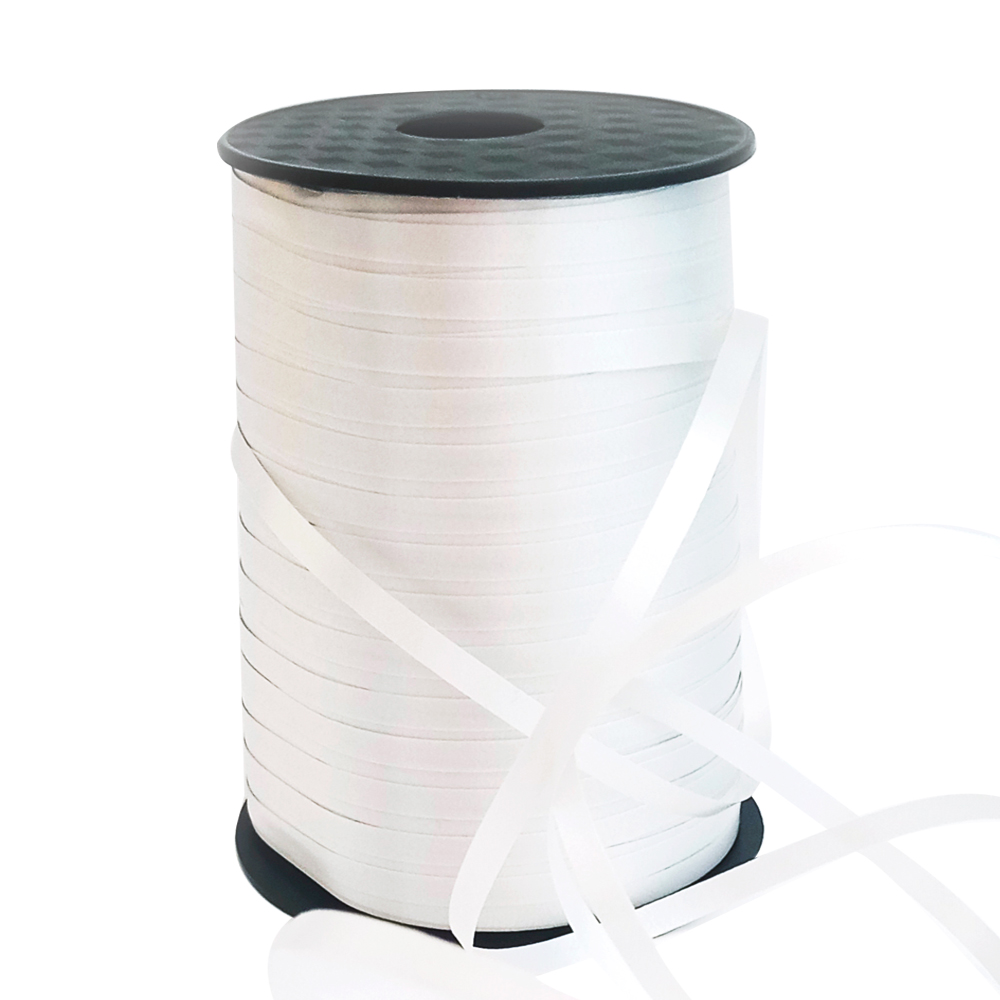 Лента подарочная FIESTA белая, 5х500 м, W-1