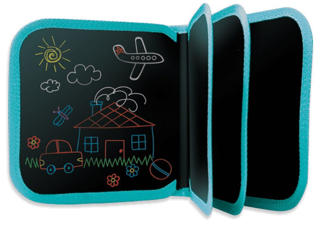 Коврик-книжка для рисования водными мелками Let's play, картон. уп., 37202