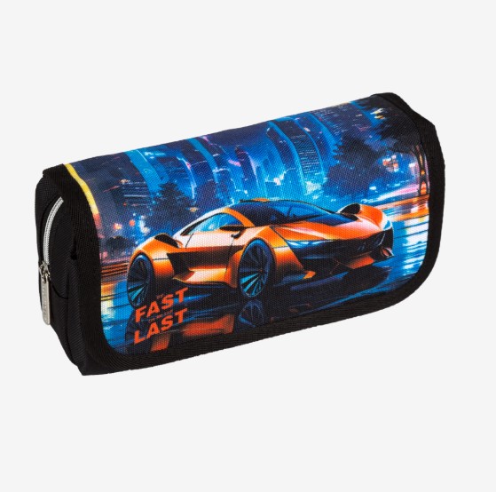 Пенал 'deVENTE. Fast Or Last' 20,5x9,5x7 см, прямоугольный для 40 предметов, 7020501