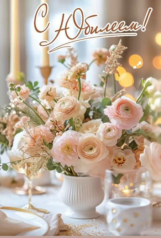 Открытка А5, С Юбилеем, 50001927