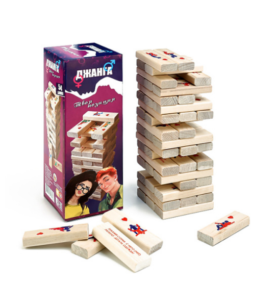 Игра ДЖАНГА-ТВОЯ ПОЗИЦИЯ, (дерево), 4607155198048