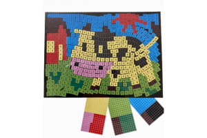 Самоклеящаяся мозаика ,"Корова", М-8912