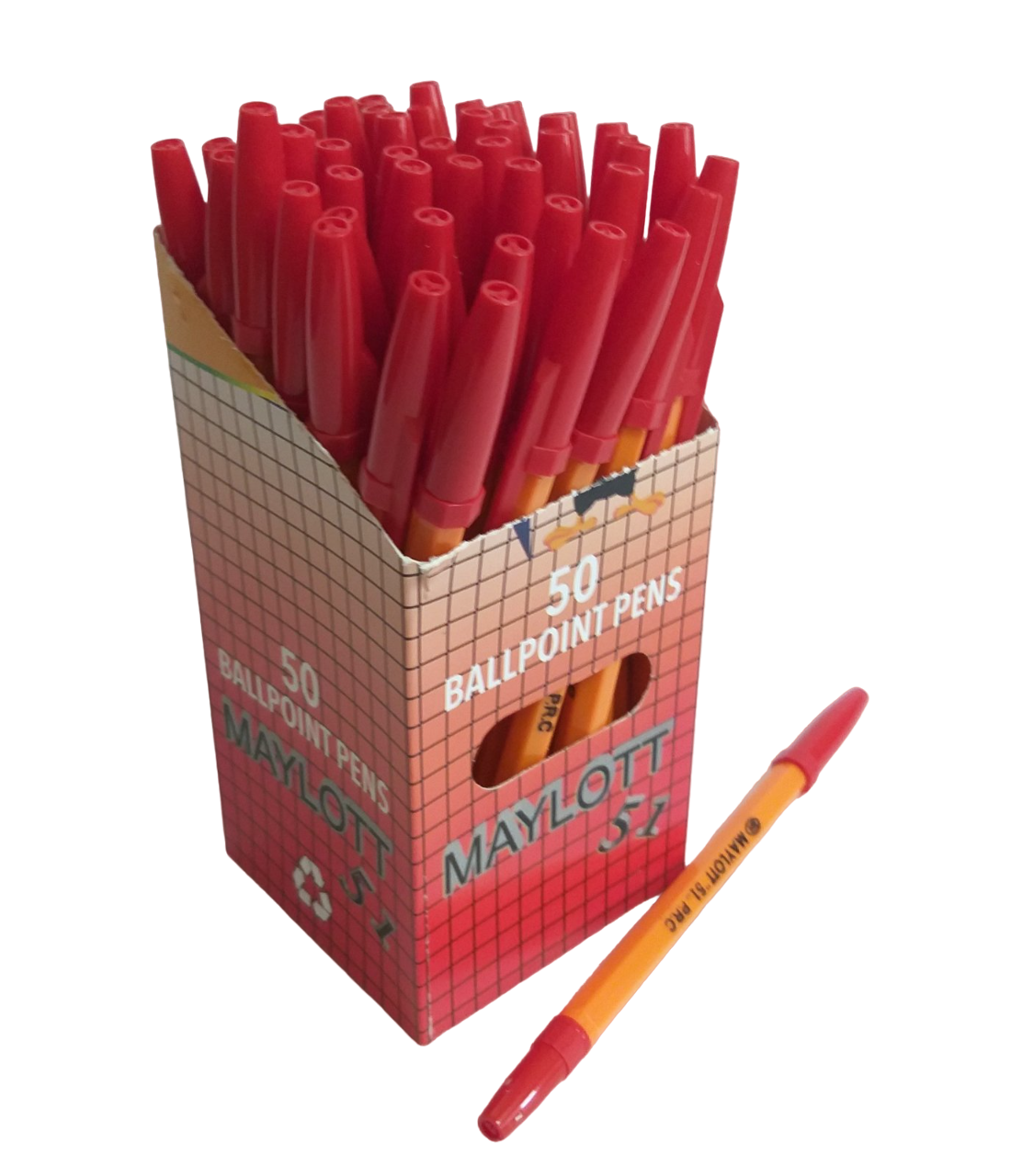Ручка шар. MAYLOTT (Красный цв.) арт. MY-51