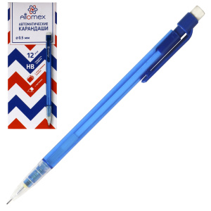 Механический карандаш ATTOMEX HB с пластиковым держателем (D-0,5 мм.) арт. 5010301
