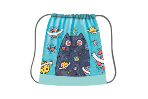 Сумка для сменной обуви "КОСМОКОТ", СДС-3