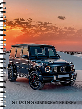 Записная книжка А5, 80л. на гребне. Авто-12  80-9076