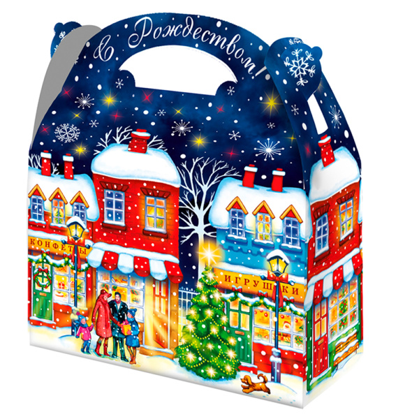 Подарочная упаковка 'РЕТРО NEW 1.5', 1500 гр , 220х90х200 (260) мм, 15010676