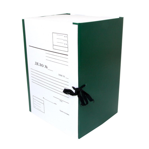 Архивный короб А4 Дело бумвинил складывающийся 200 мм КСД4200-206